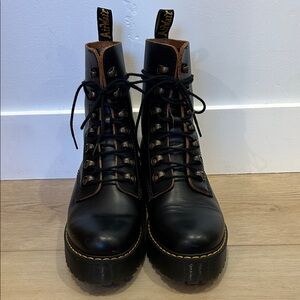 Dr. Marten Heeled Lace Up Boots